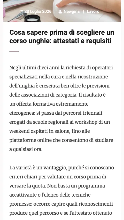 Anteprima dell’articolo: Newgirls