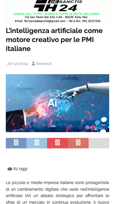 Anteprima dell’articolo: Binews