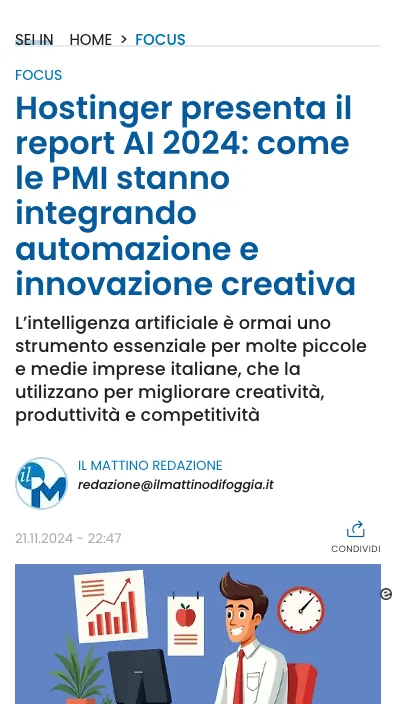 Anteprima dell’articolo: Il Mattino Quotidiano