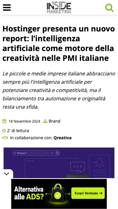 Anteprima dell’articolo: Inside Marketing