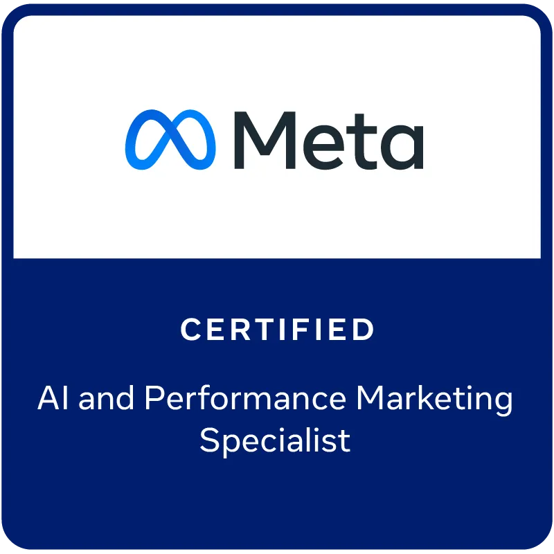 Meta Certified AI and Performance Marketing Specialist