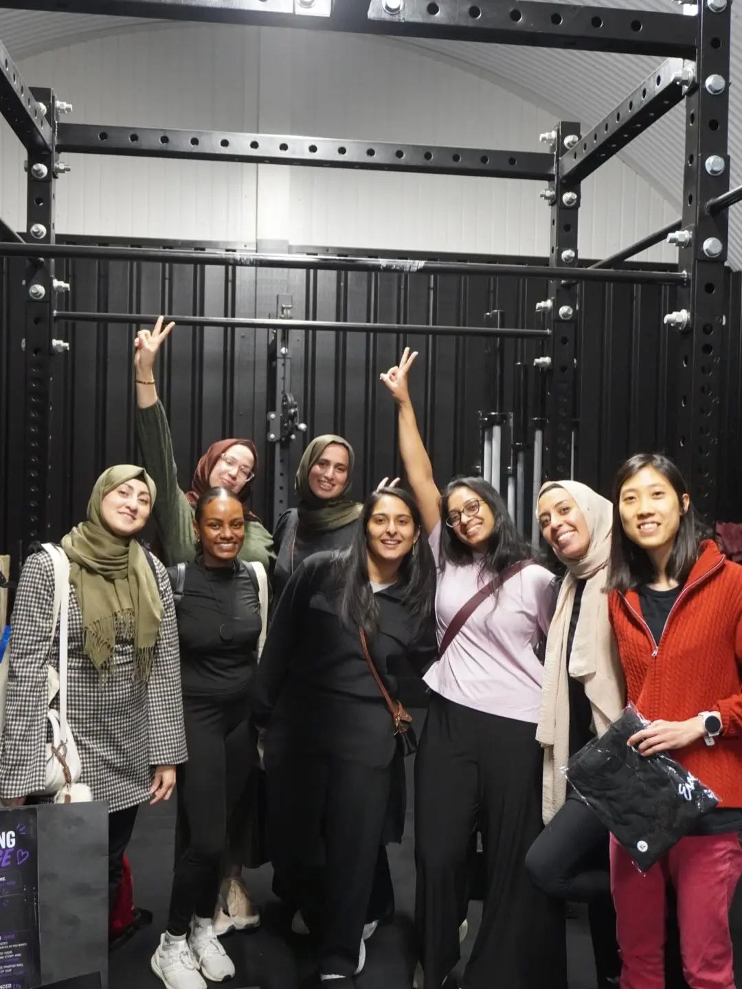 Membri della comunità fitness femminile Evey Training