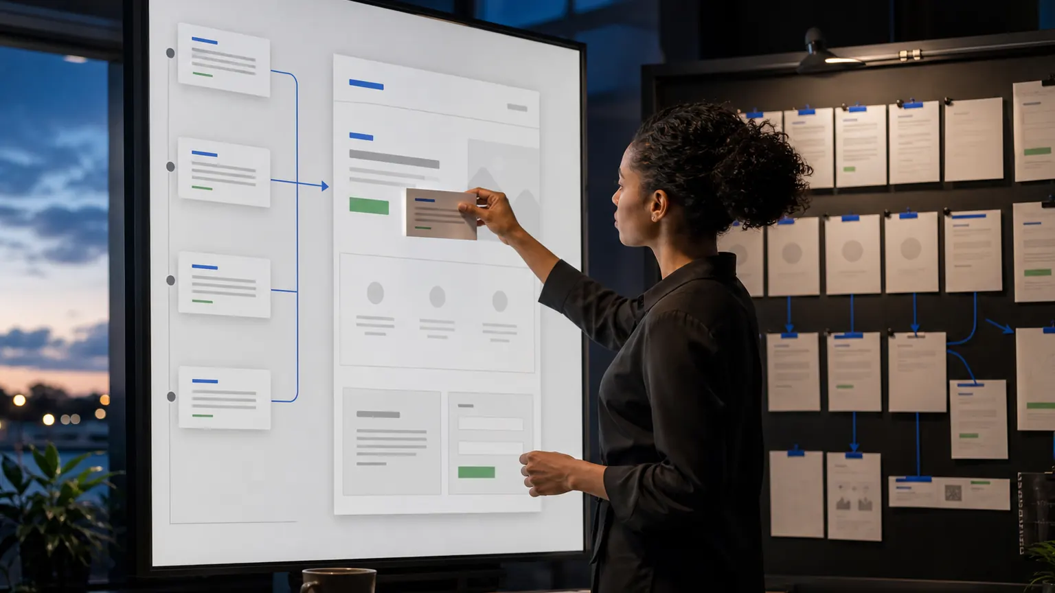 A conversion strategist matching paid-search messages to a focused landing page