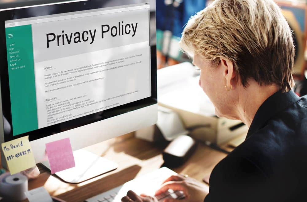 privacy policy siti web